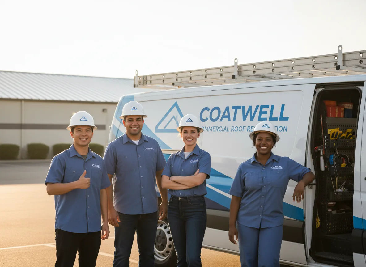 Commercial roof coating company in Wirtz, VA